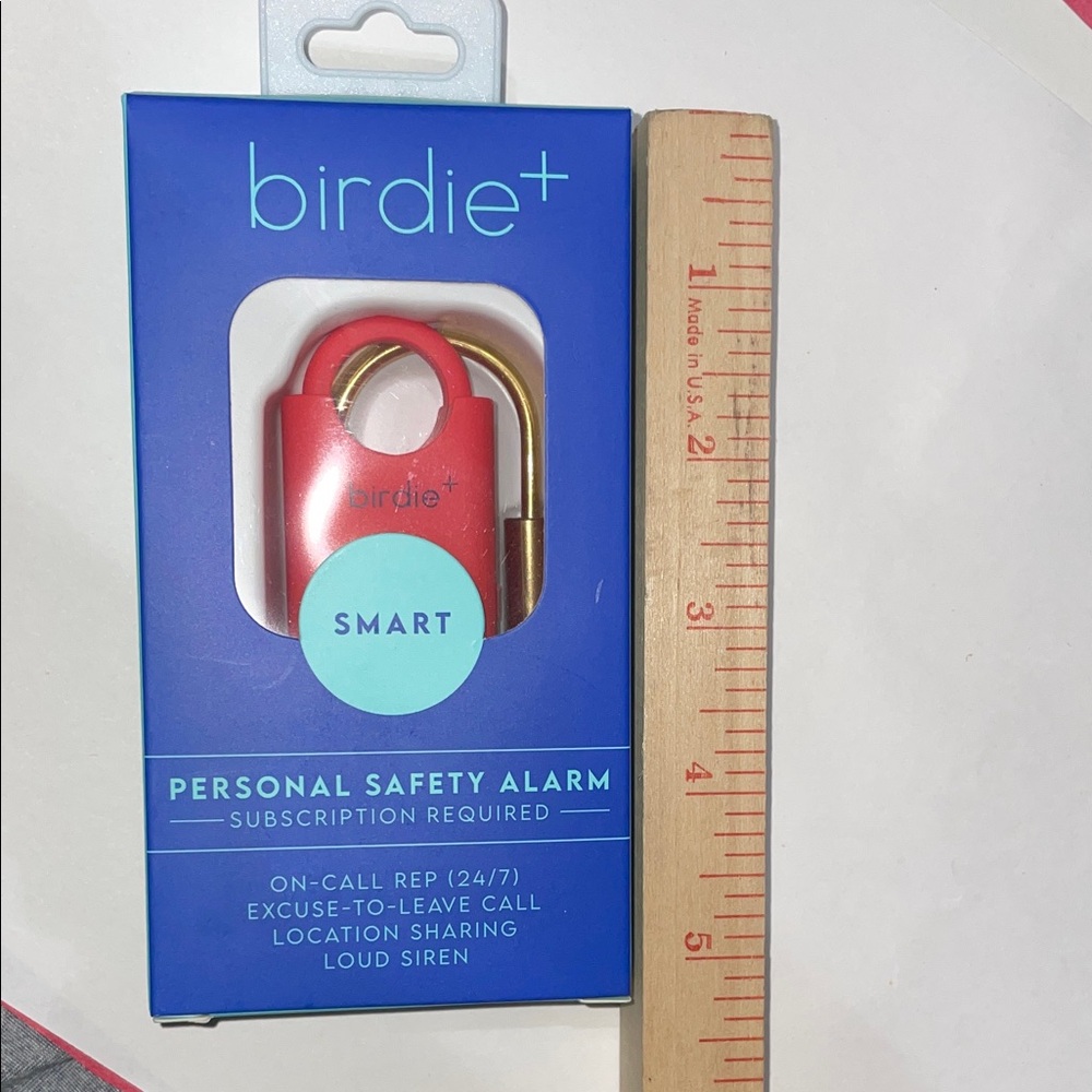 birdie+ Personal Safety Alarm - coral
